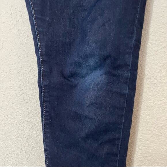 Levi’s Dark Wash 721 High Rise Skinny Jeans Womens 28 Blue Denim Zip Fly Fall - Picture 2 of 8